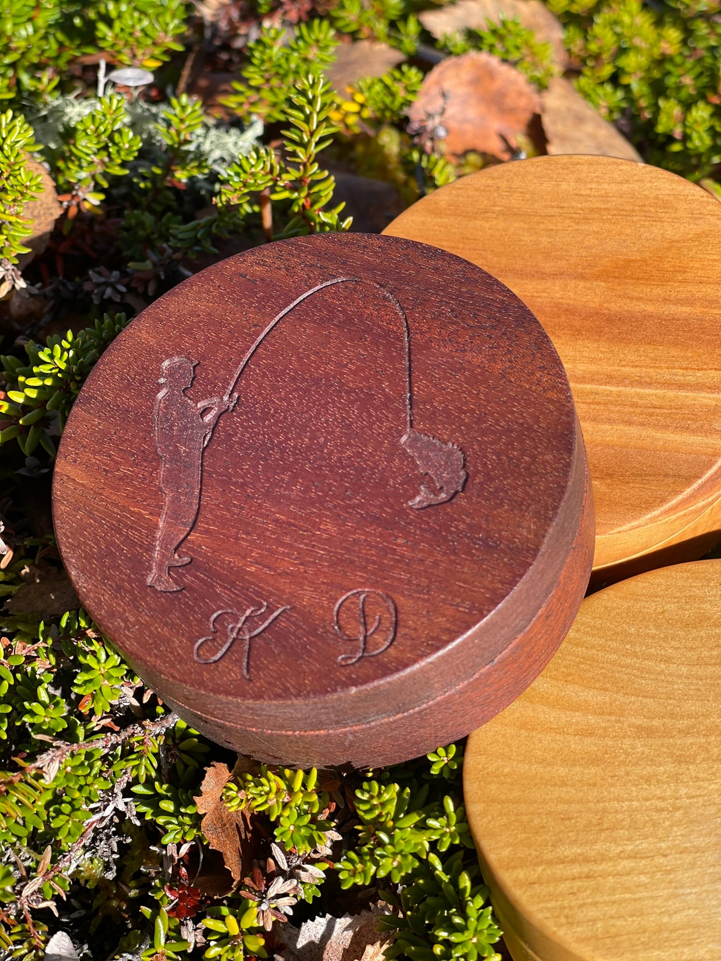 Cherry snuff box